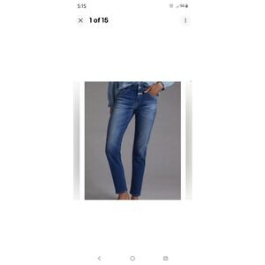 Closed Anthropologie Baker Skinny Jeans in Denim Medium Blue size 26